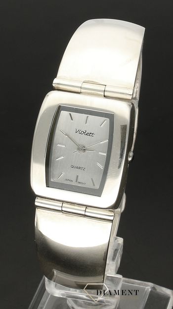 Damski zegarek srebrny marki VIOLETT PO5 AG 925 (1).jpg